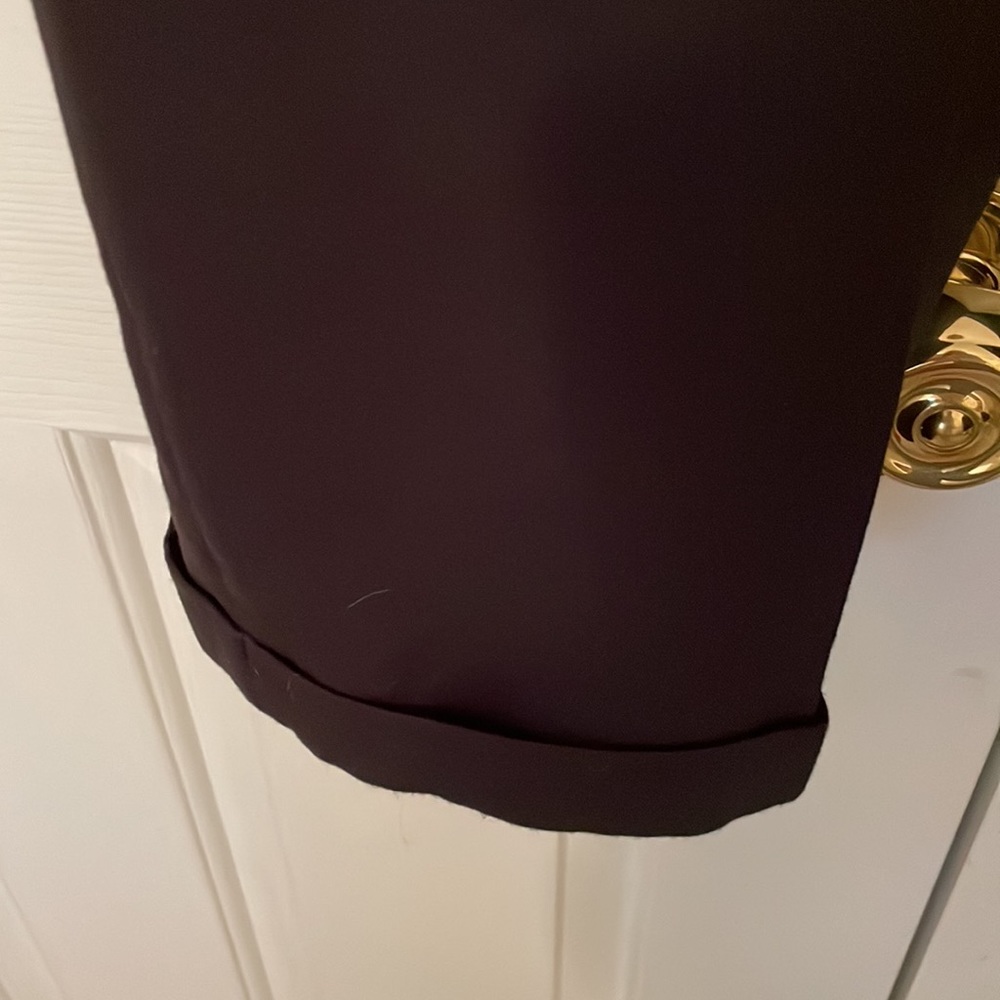 NWT Yves Saint Laurent Black Cuffed Trousers - Picture 7 of 11